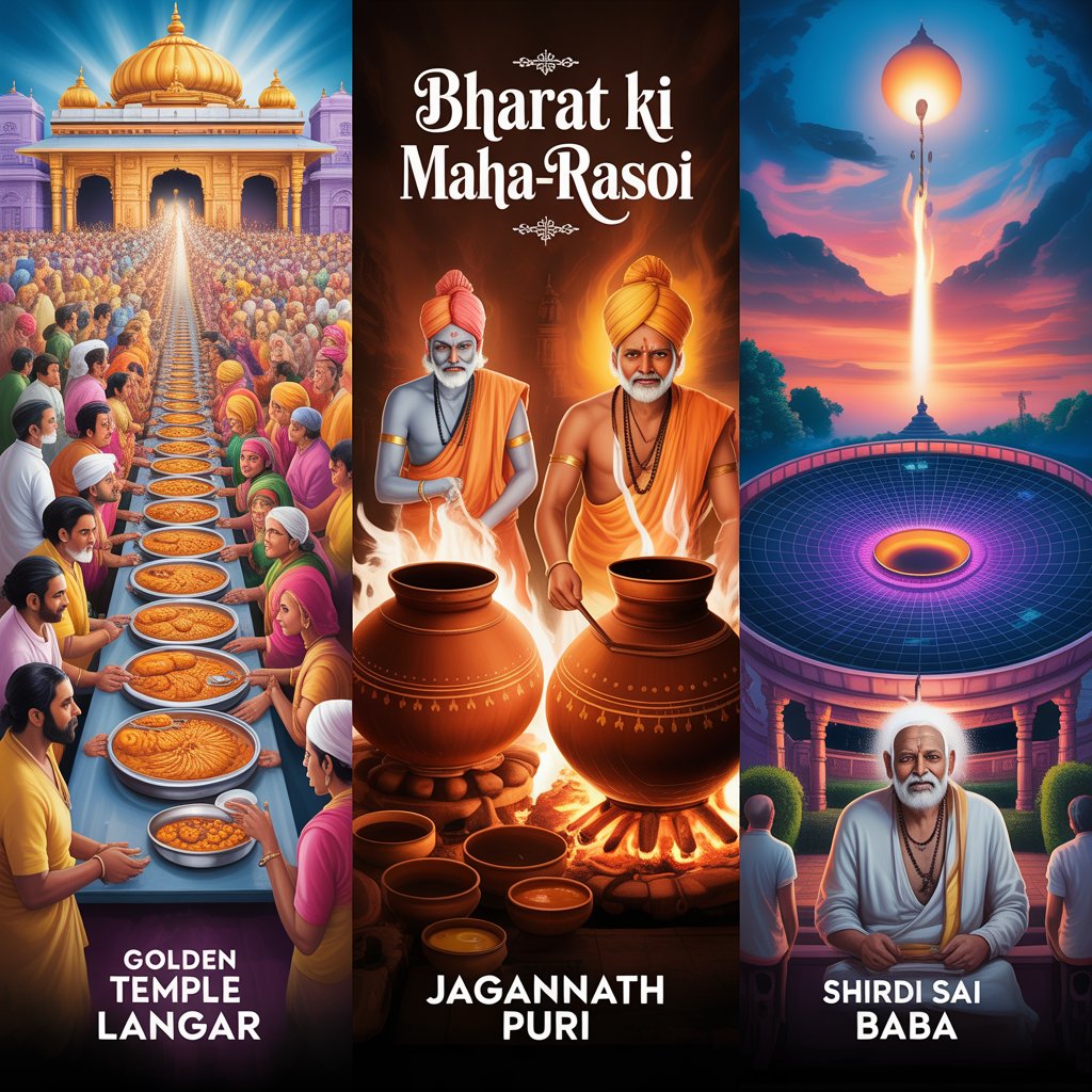 भारत के 3 प्रसिद्ध भंडारे जहाँ का प्रसाद आपको जीवन में एक बार ज़रूर चखना चाहिए