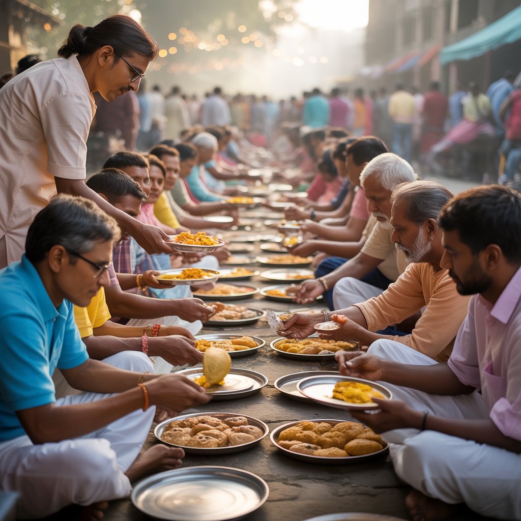 भंडारे में मिलने वाली 5 चीज़ें जो आपको कहीं और नहीं मिलेंगी
